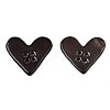 2-Hole Spray Paint Freshwater Shell Buttons SHEL-S276-135-2
