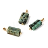 Natural African Turquoise(Jasper) Pendants GG-CBACE45-02G-08-2