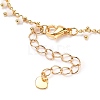 Glass Charm Bracelets BJEW-JB05600-04-3