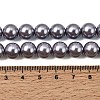 Eco-Friendly Dyed Glass Pearl Round Beads Strands HY-A002-10mm-RB028-3