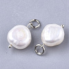Natural Cultured Freshwater Pearl Pendants X-PEAR-Q013-01B-2