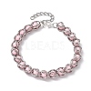Opaque Acrylic Beaded Bracelets BJEW-JB10228-1