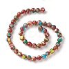 Assembled Natural & Dyed Magnesite Beads Strands G-L575-02K-B-2