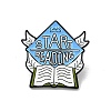 Ocean Knowledge Book Theme Let's Start Reading Enamel Pins JEWB-R001-04EB-05-1