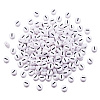 500Pcs Acrylic Horizontal Hole Letter Beads OACR-YS0001-03I-2