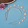 Alloy Hair Bands OHAR-WH20005-31-3