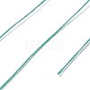 Round Waxed Polyester Thread String YC-D004-02A-129-3