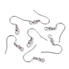 Tarnish Resistant 316 Surgical Stainless Steel Earring Hooks X-STAS-O032-01-3