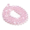 Imitation Jade Glass Beads Stands EGLA-A035-J10mm-B02-3