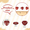 1 Strand Natural Red Jasper Beads Strands G-OC0005-81-2