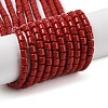 Dyed Synthetic Coral Beads Strands CORA-P010-01-1