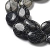 Natural Netstone Beads Strands G-P528-M13-01-4
