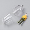 Plastic Mini Capsule Pendants KY-B001-01-3