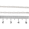 925 Sterling Silver Paperclip Chains STER-P064-02S-3