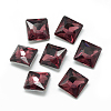 Pointed Back Glass Rhinestone Cabochons RGLA-T027-8x8mm-18-1