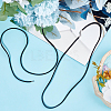 3Pcs Spandex Cord Necklace Makings MAK-BBC0001-13-4