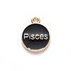 Alloy Enamel Pendants ENAM-S124-01B-08H-3