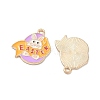 Easter Alloy Enamel Pendants ENAM-I055-01KCG-08-2
