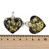 Lampwork Pendants FOIL-K003-02D-3