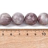 Natural Lepidolite/Purple Mica Stone Beads Strands G-A310-A01-16mm-5