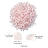 Natural Rose Quartz Chip Beads G-YW0002-10-6