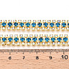 Iron Rhinestone Cup Chains CH-T006-04G-08-3