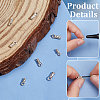 18Pcs 3 Styles 925 Sterling Silver Cord End STER-PH0002-11-4