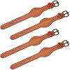 Retro Cattlehide Leather Cord Bracelets BJEW-CL0001-61-1