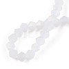 Imitate Austrian Crystal Bicone Frosted Glass Beads Strands LS-EGLA-A039-T2mm-MB13-4