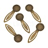 20mm Tray Bookmark Cabochon Settings PALLOY-S033-40AB-NR-2
