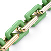 Handmade CCB Plastic Cable Chains AJEW-JB00669-02-2