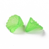 Frosted Acrylic Bead Caps MACR-S371-10A-734-3