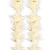 Synthetic Coral Dyed Carved Beads Strands CORA-K009-06B-2