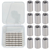 40Pcs 304 Stainless Steel Ear Nuts DIY-BBC0002-61-1