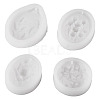 4Pcs 4 Styles Silicone Soap Molds DIY-TA0013-19-2
