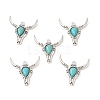 Synthetic Turquoise Pendants FIND-TADZ0001-04AS-1