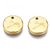 316 Surgical Stainless Steel Charms STAS-S116-418B-G-2