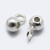925 Sterling Silver Tube Bails STER-K167-047B-S-3