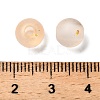 Frosted Transparent Acrylic Beads X1-OACR-F013-13E-3