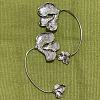 Alloy Flower Cuff Earrings for Women WGC4756-02-2