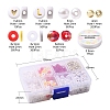 DIY Letter & Imitation Pearl & Heishi Beads Bracelet Making Kit DIY-YW0005-23E-3