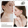 16Pcs Iron Clip-on Earring Findings IFIN-SC0001-93B-6