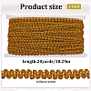 Polyester Braided Lace Trim OCOR-WH20018-22A-2