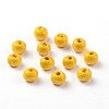 Dyed Natural Wood Beads WOOD-Q006-12mm-03-LF-2