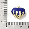 Rack Plating Brass Enamel Pendants KK-S366-05G-05-3