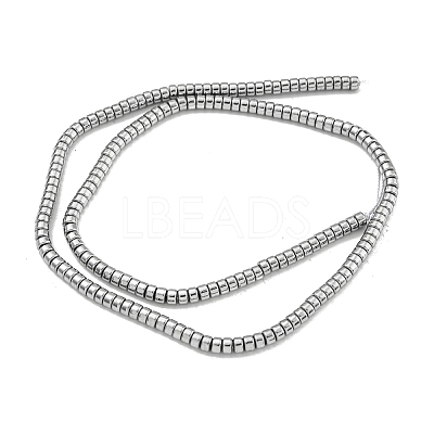 Electroplated Synthetic Non-magnetic Hematite Beads Strands G-K361-A02-01-1