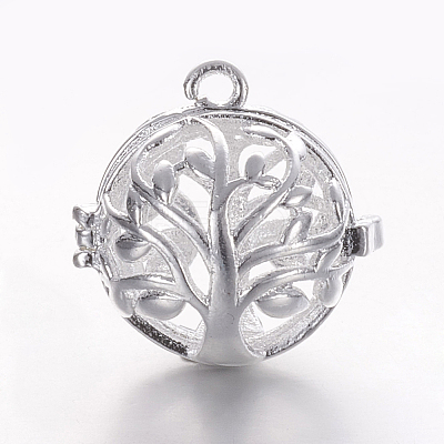Brass Cage Pendants LS-KK-K173-03S-1