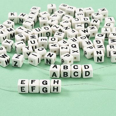 20Pcs Porcelain Beads PORC-FS0001-08J-1