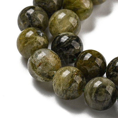 Natural Green Tourmaline Beads Strands G-B099-C05-04-1