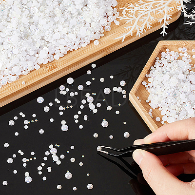 DIY Cabochons Jewelry Making Finding Kit DIY-AR0002-89-1